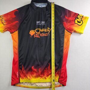 Primal Men’s Cycling Size M Medium Racing Jersey Cheetos Cheesy Riders 3 Pockets
